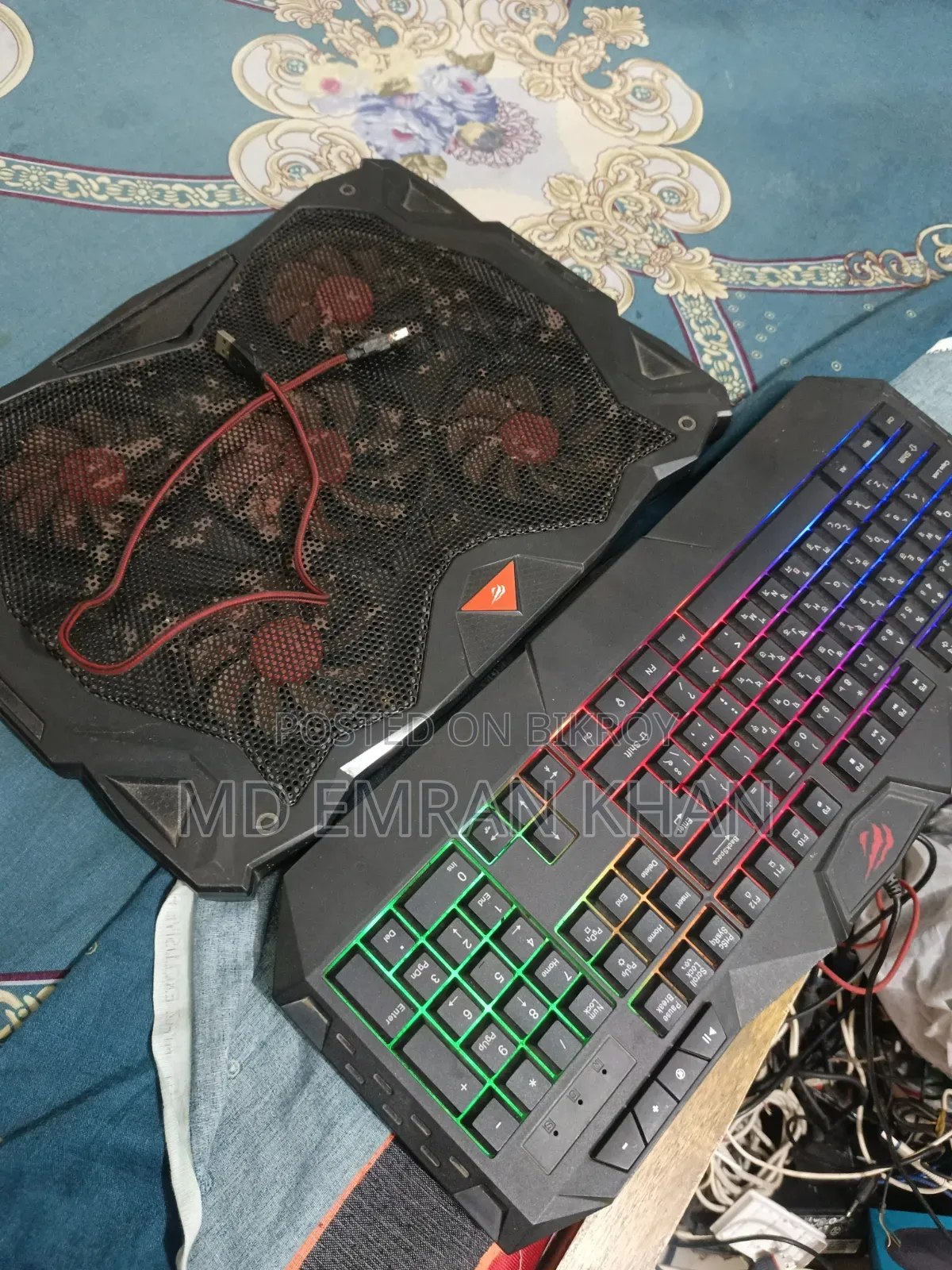 Keyboard & Laptop Cooling Pad