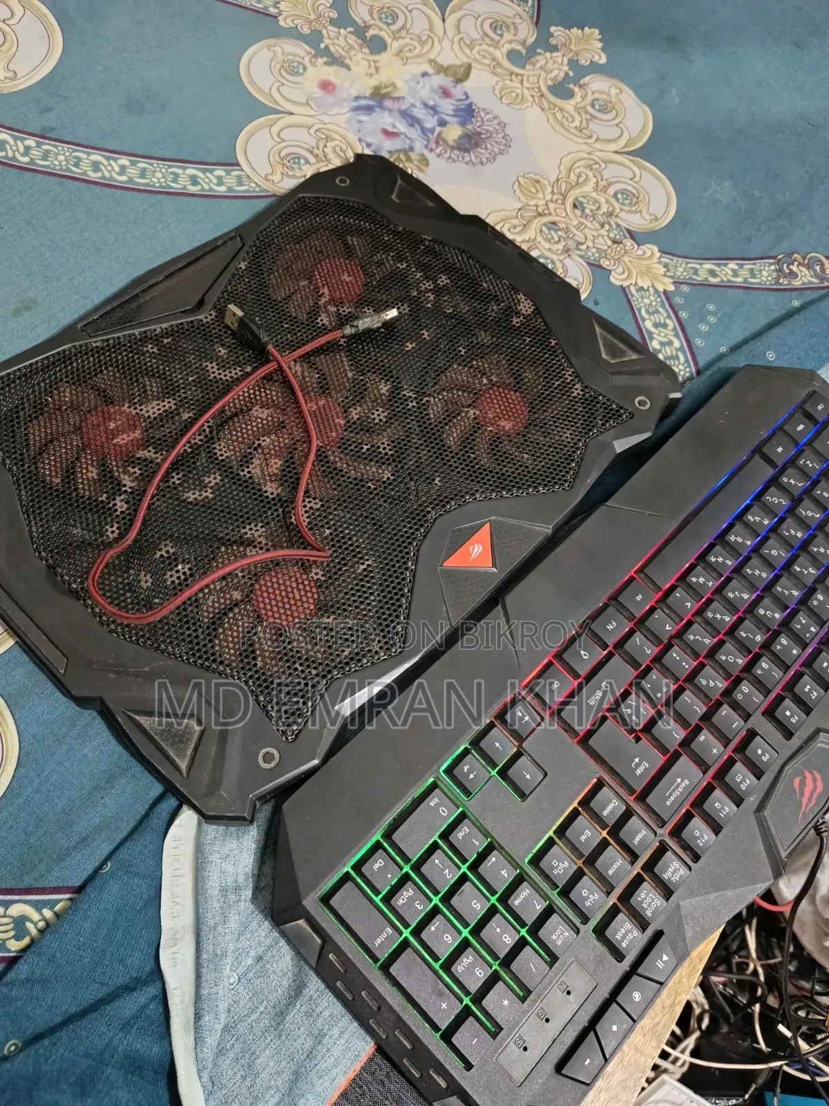 Keyboard & Laptop Cooling Pad