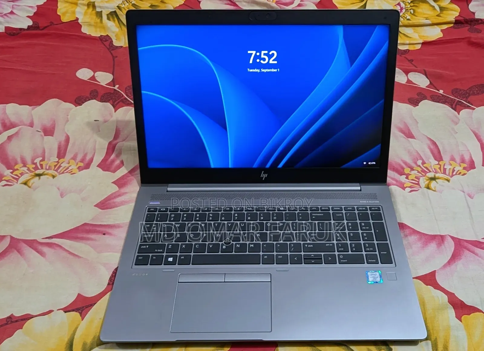 Laptop HP ZBook 15 G6 16GB Intel Core i7 SSD 500GB