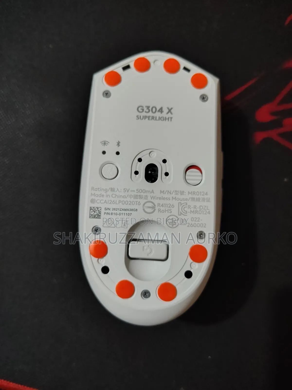 Logitech G304 X SUPERLIGHT LIGHTSPEED Wireless Gaming Mouse