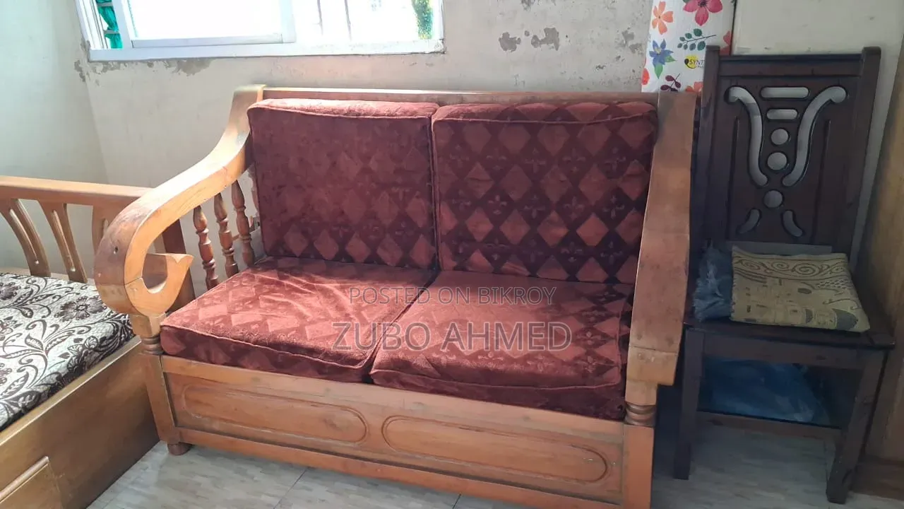বেড সোফা এবং একটি ডাবল সোফা