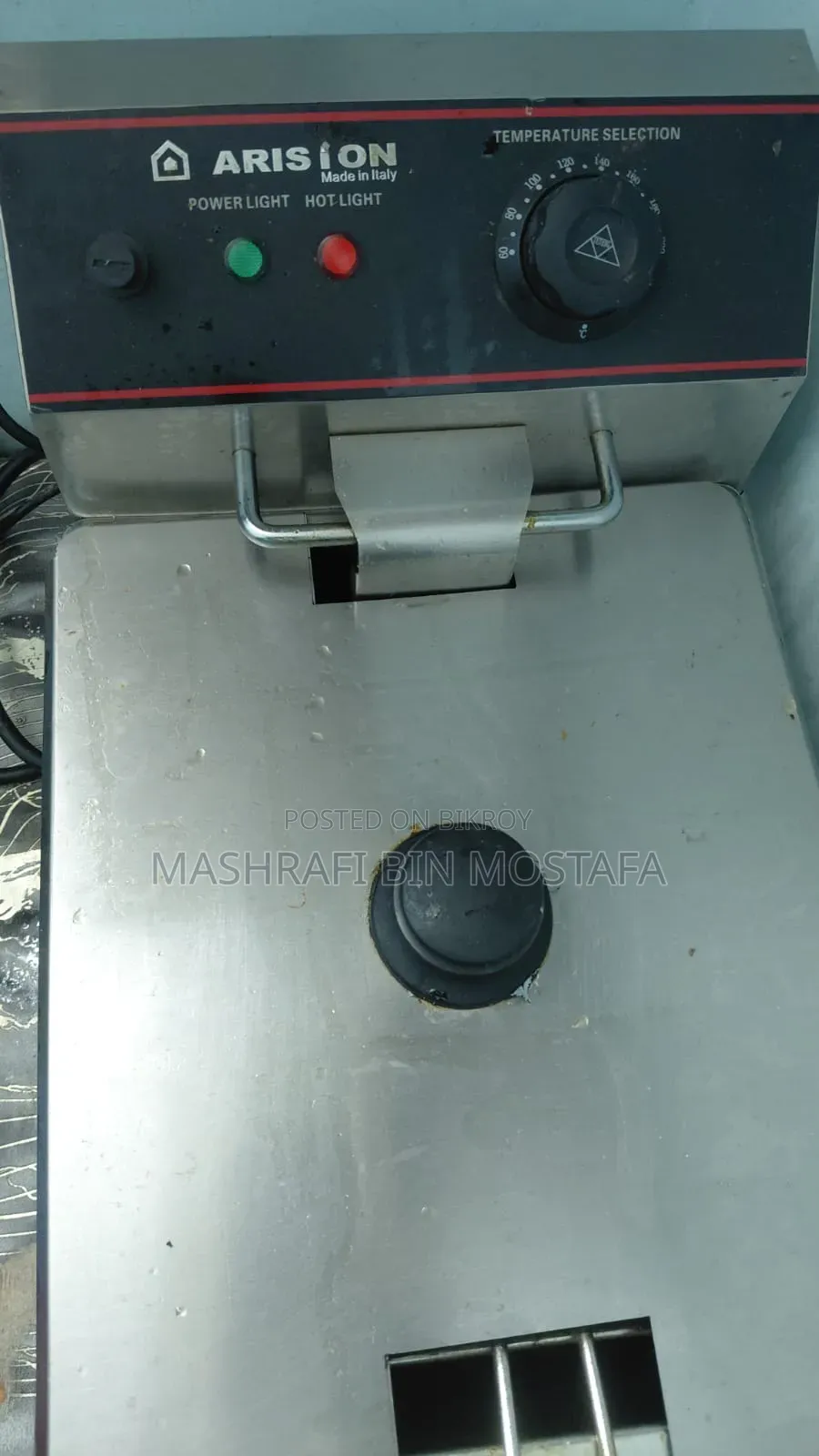 Deep Fryer (ARISTON) Made in Italy