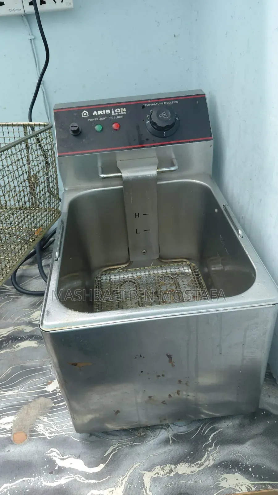 Deep Fryer (ARISTON) Made in Italy