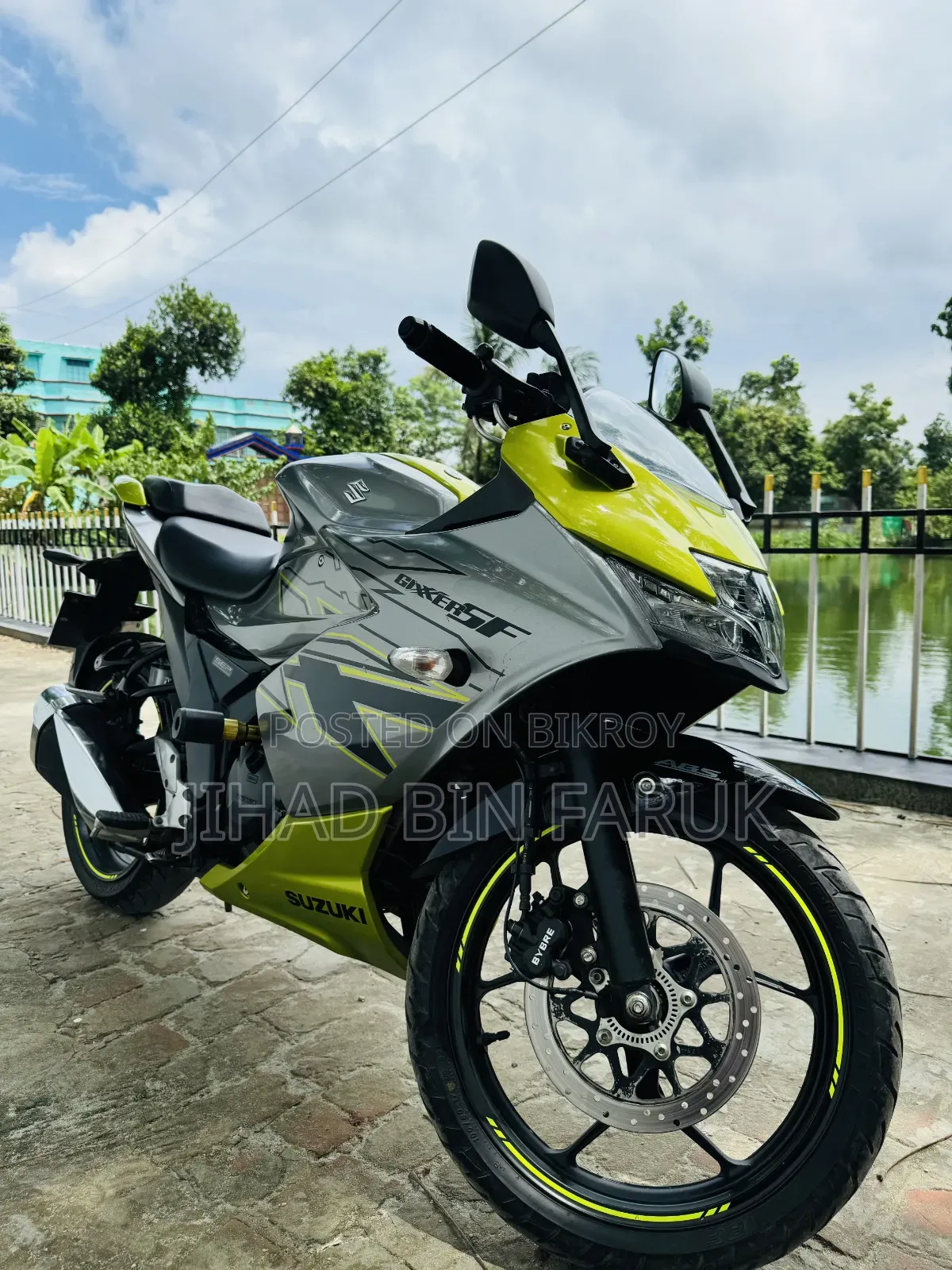 Suzuki Gixxer SF 2025 Green