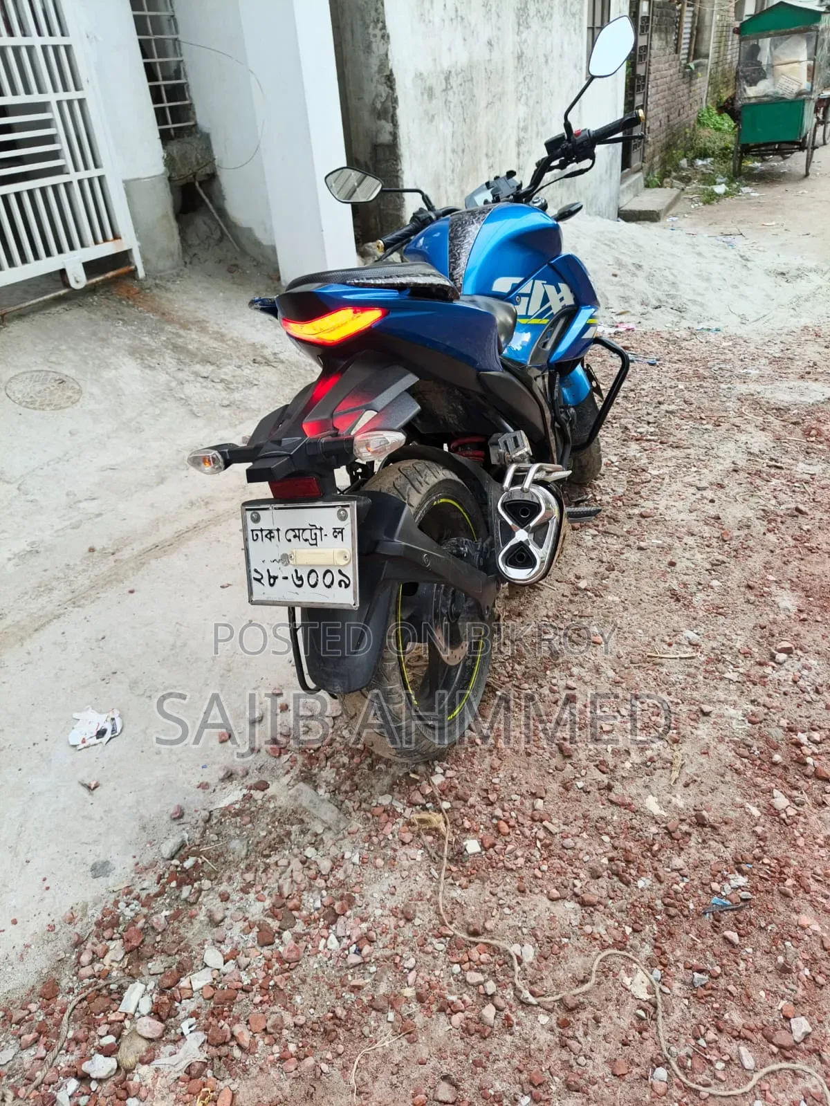 Suzuki Gixxer 2022 Blue