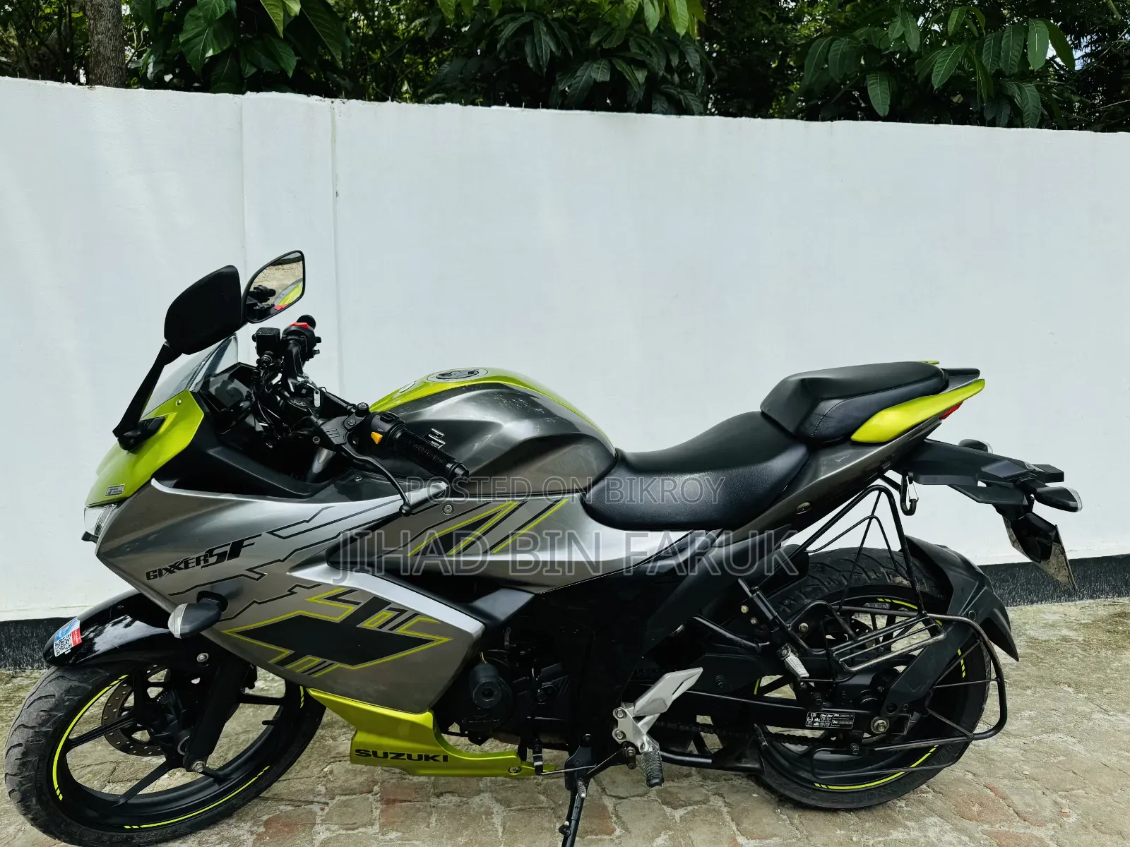 Suzuki Gixxer SF 2025 Green