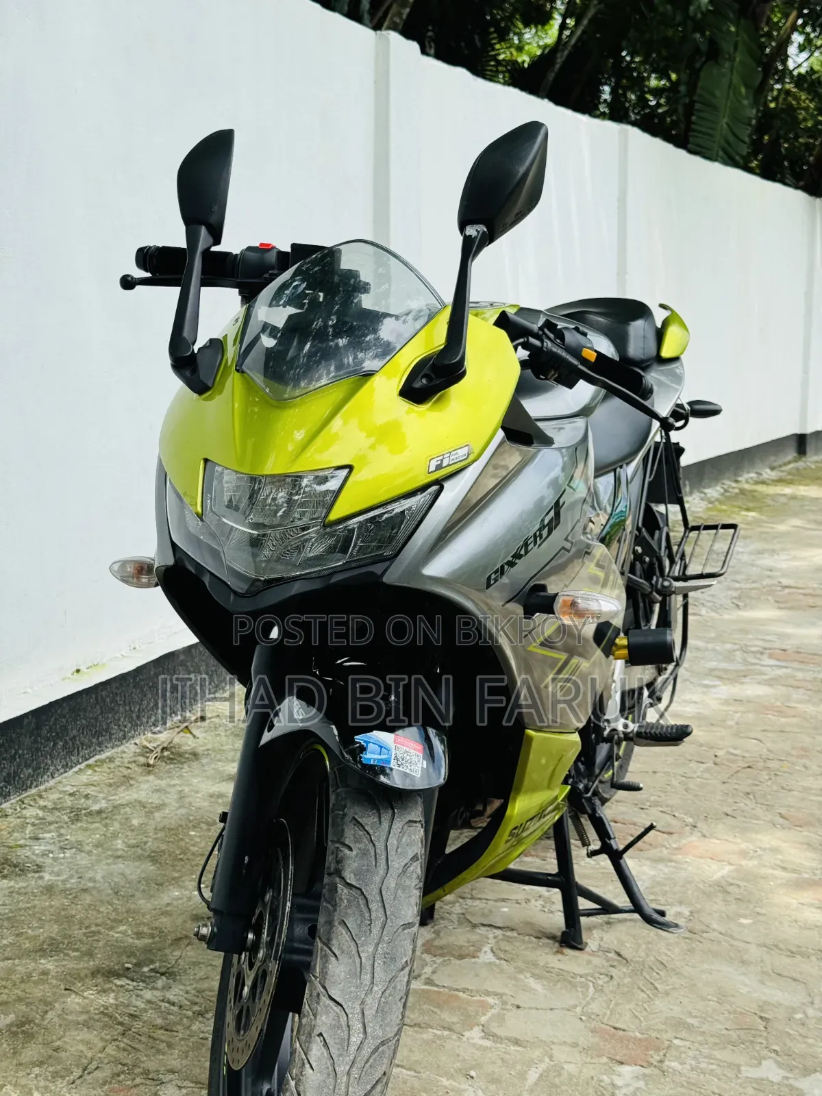 Suzuki Gixxer SF 2025 Green