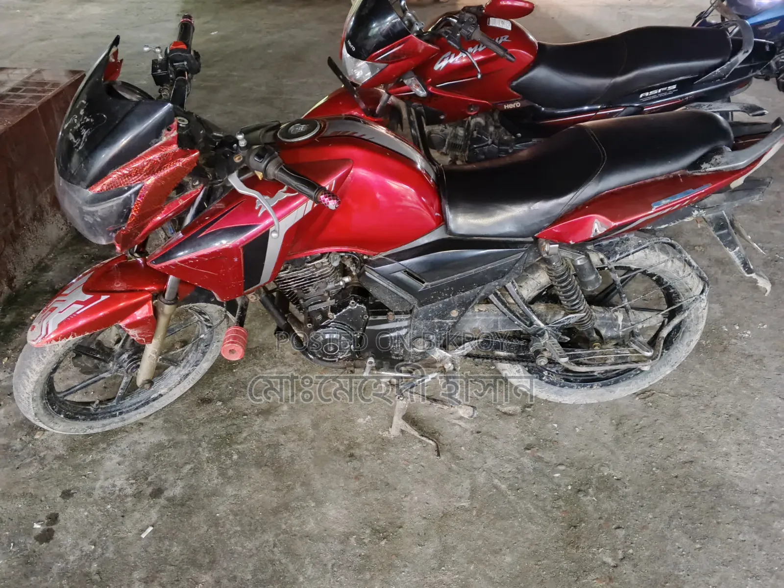 TVS Apache RTR 160 2V 2019 Red