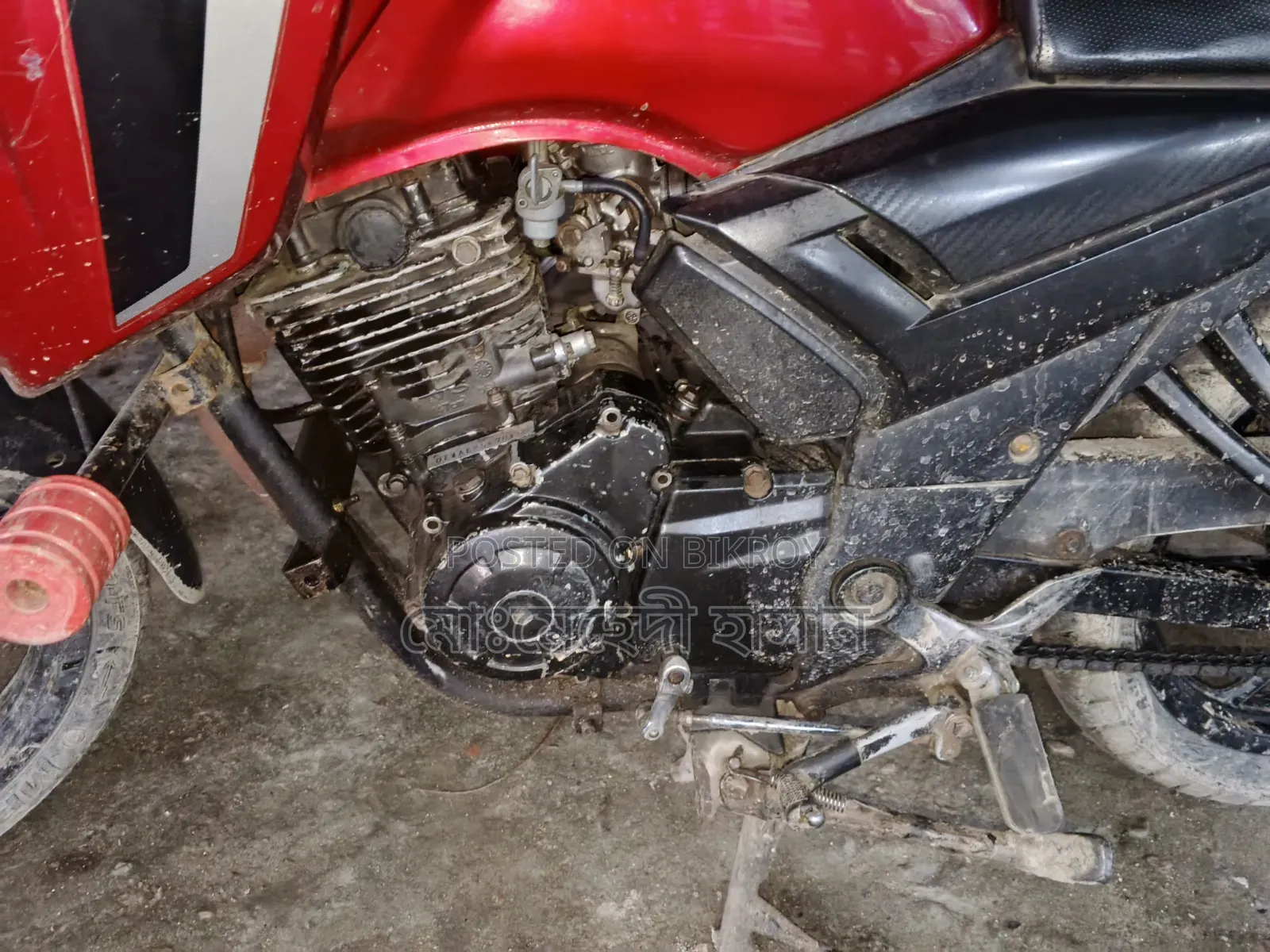 TVS Apache RTR 160 2V 2019 Red