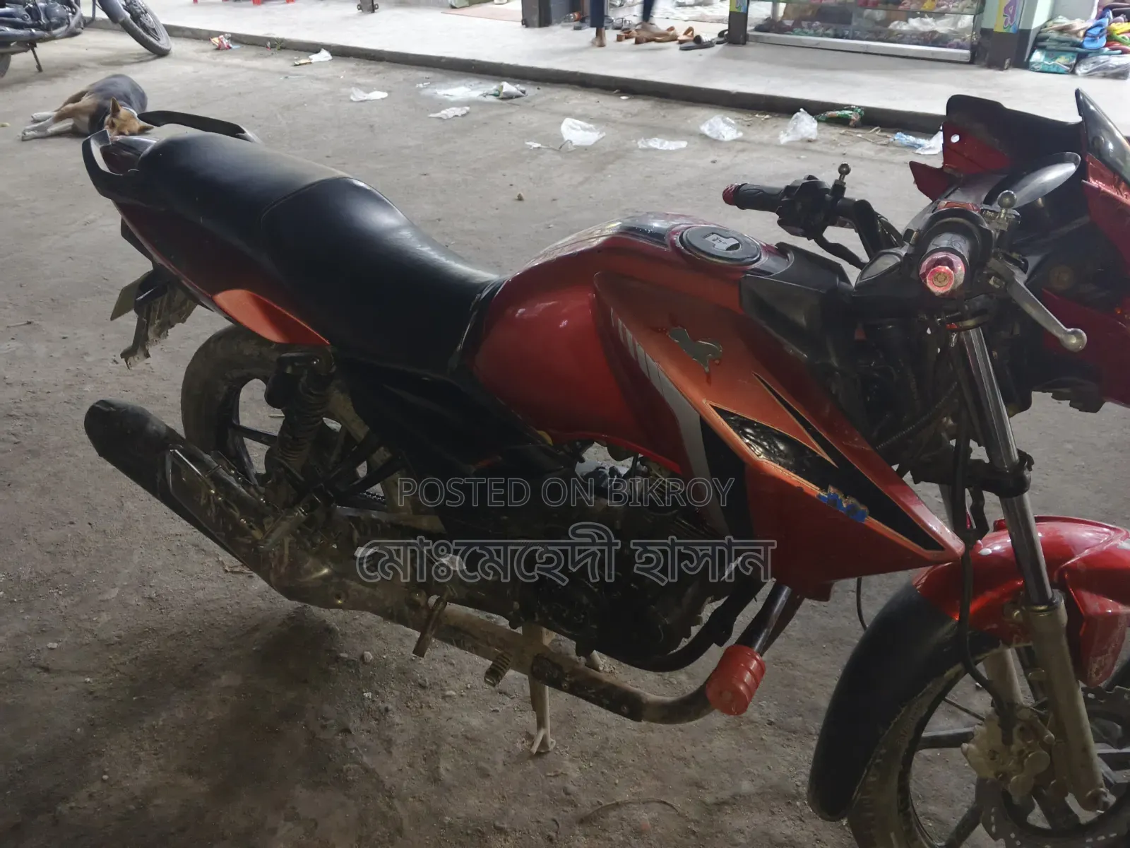 TVS Apache RTR 160 2V 2019 Red