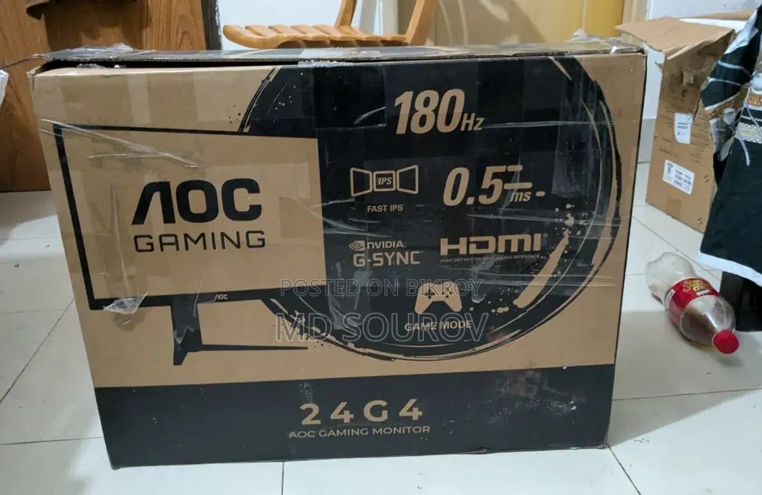 AOC 24G4 23.8" 180Hz Gaming Monitor for Sale