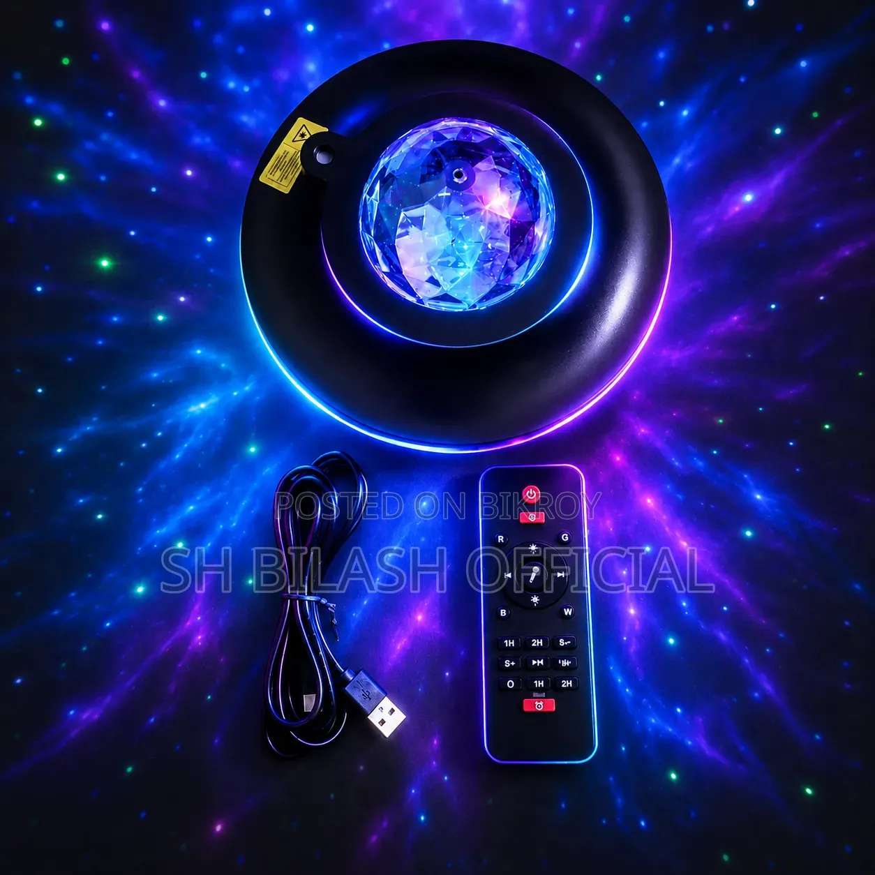 Galaxy Star Projector Light