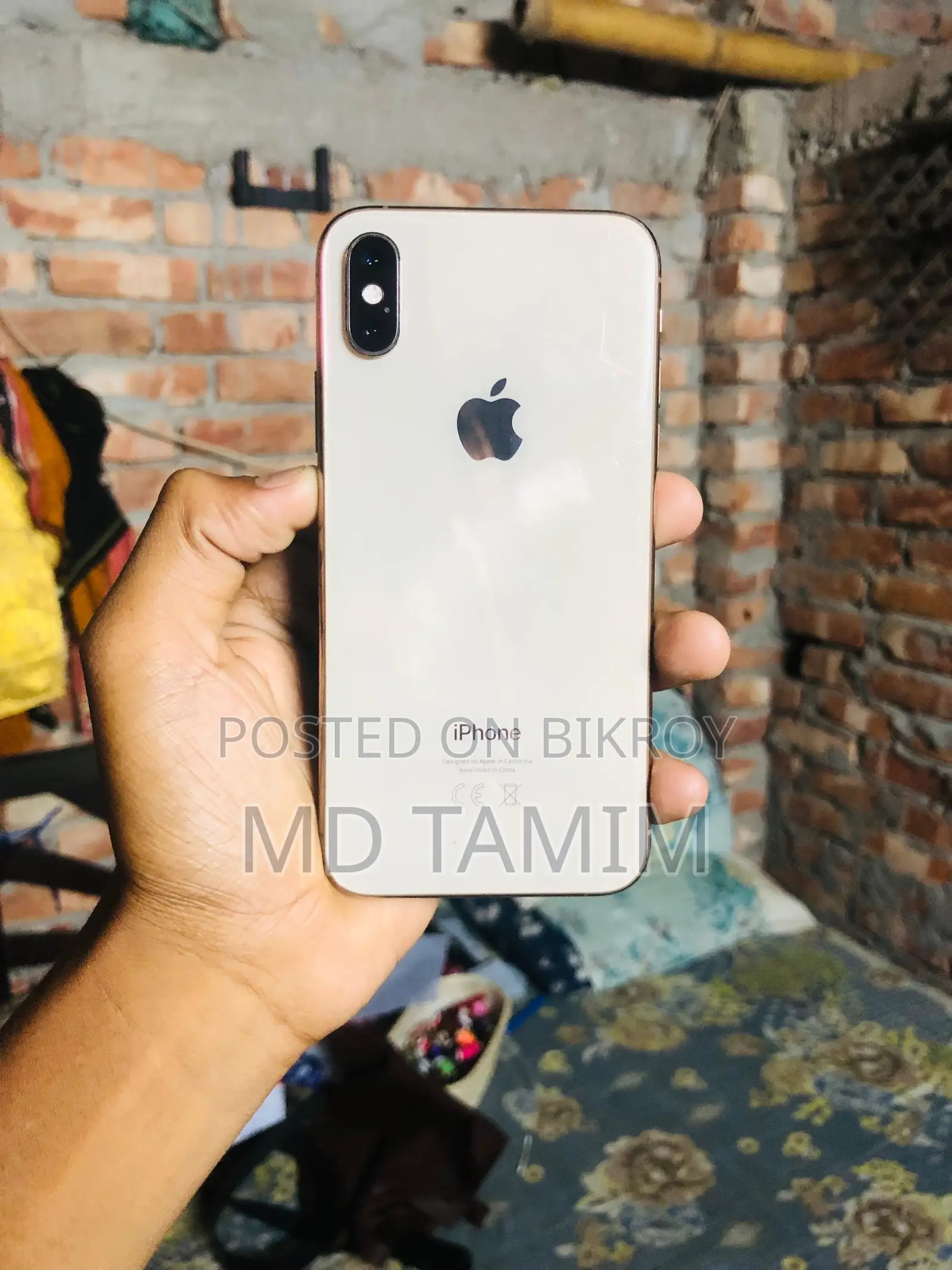 অ্যাপল আইফোন এক্সএস ২৫৬ জিবি রোজ গোল্ড