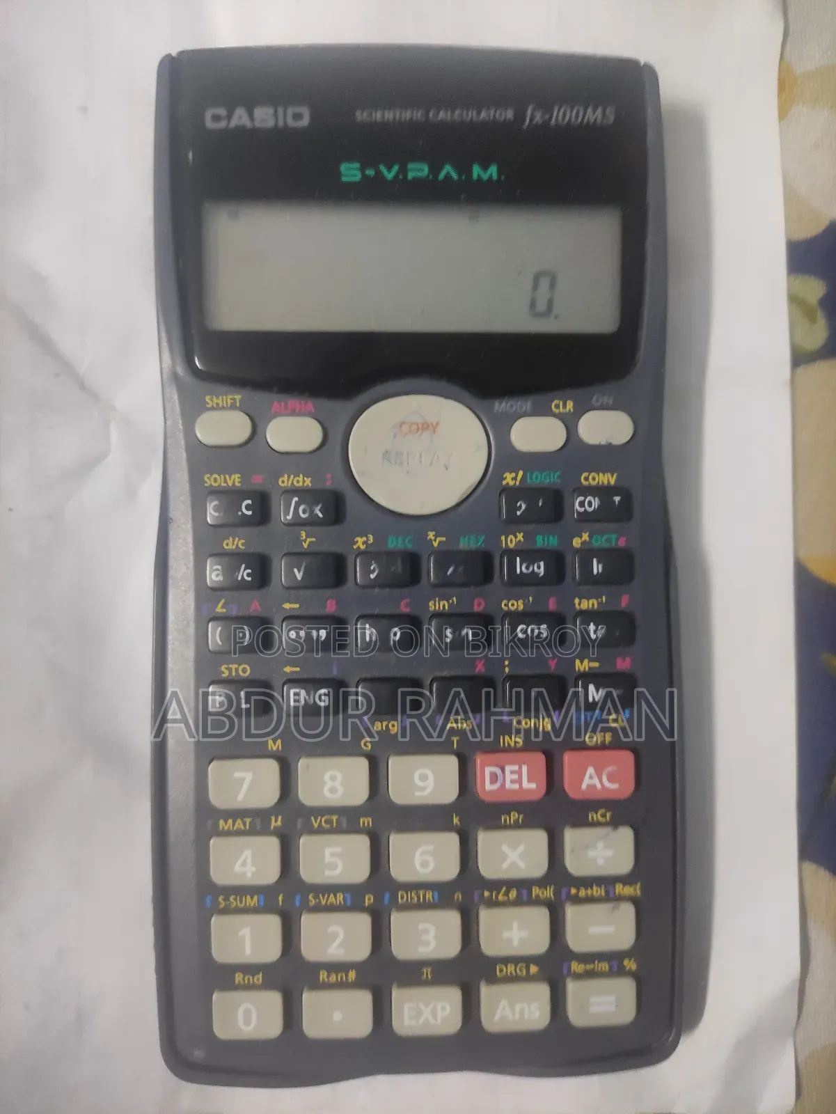 Casio Scientific Calculator Fs100ms