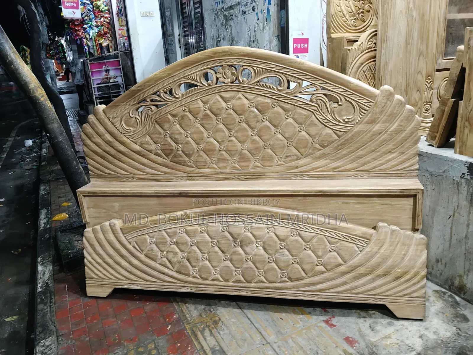 Bed 6*7 Feet Chittgong Segun Wood