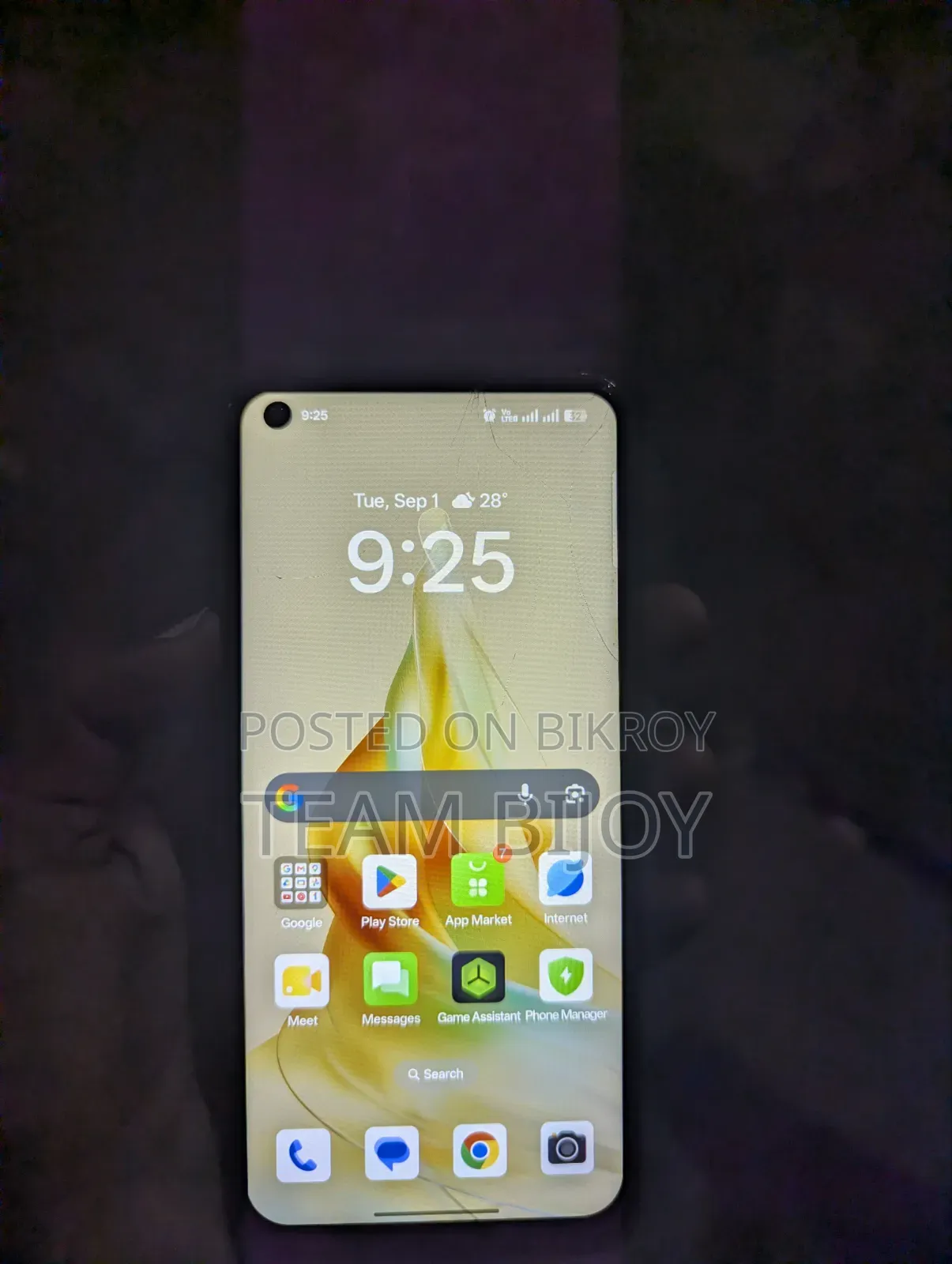 Oppo Reno 8T 128 GB Yellow