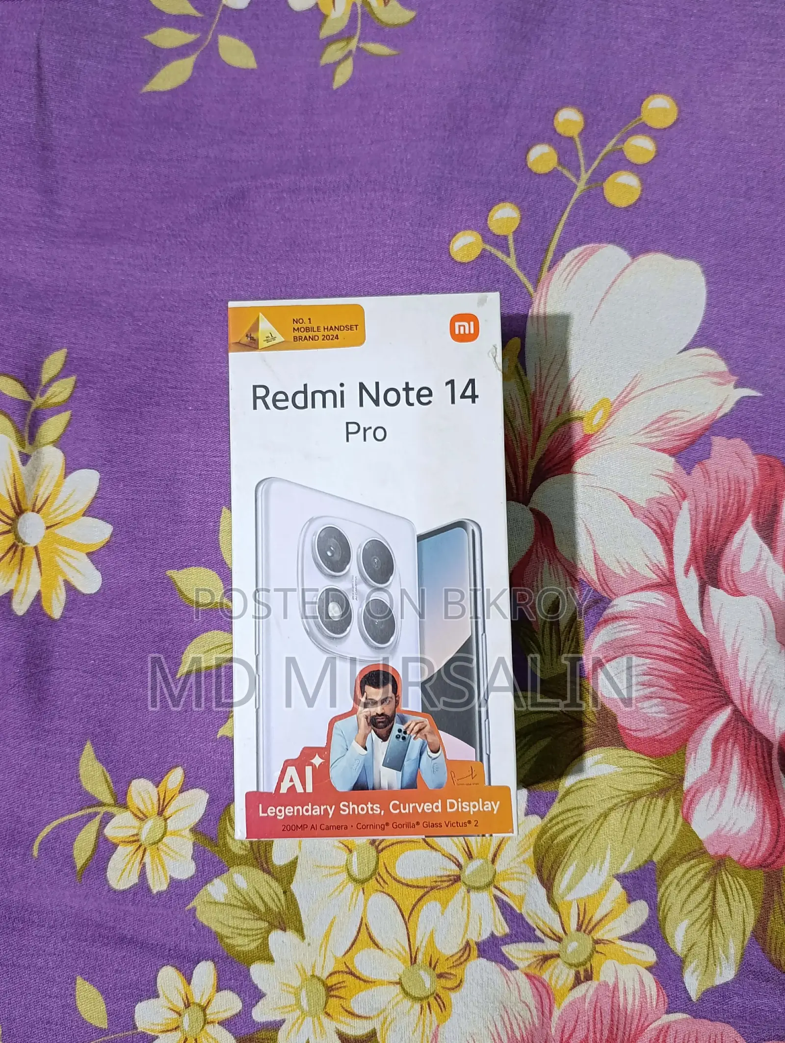 New Xiaomi Redmi Note 14 Pro 256 GB White
