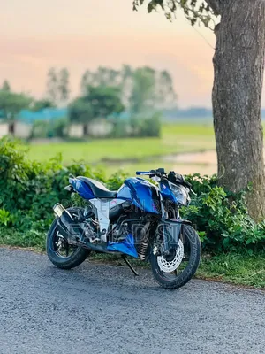 TVS Apache RTR 160 4V 2023 Blue