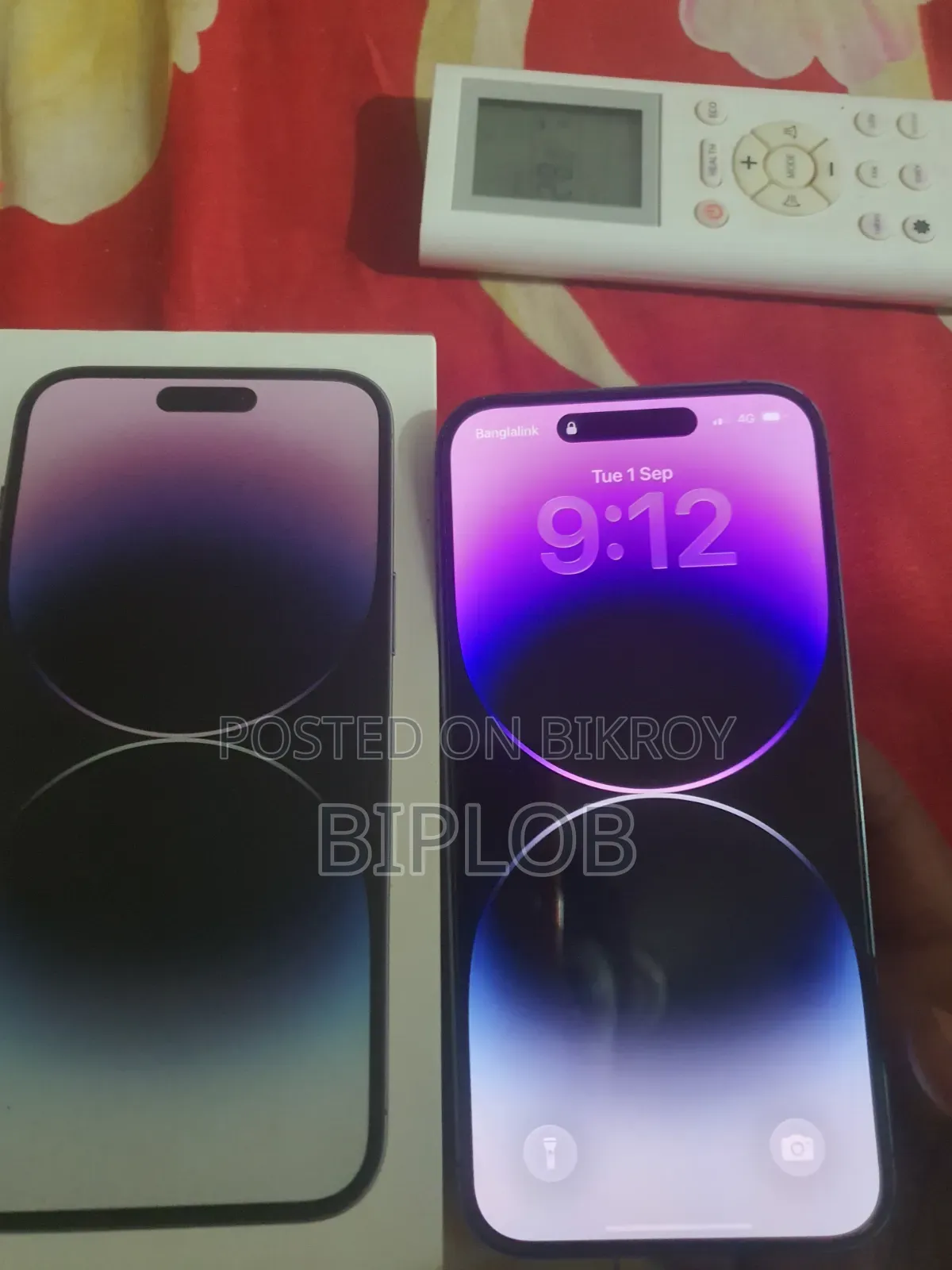 অ্যাপল আইফোন ১৪ প্রো ম্যাক্স ১২৮ জিবি পার্পল