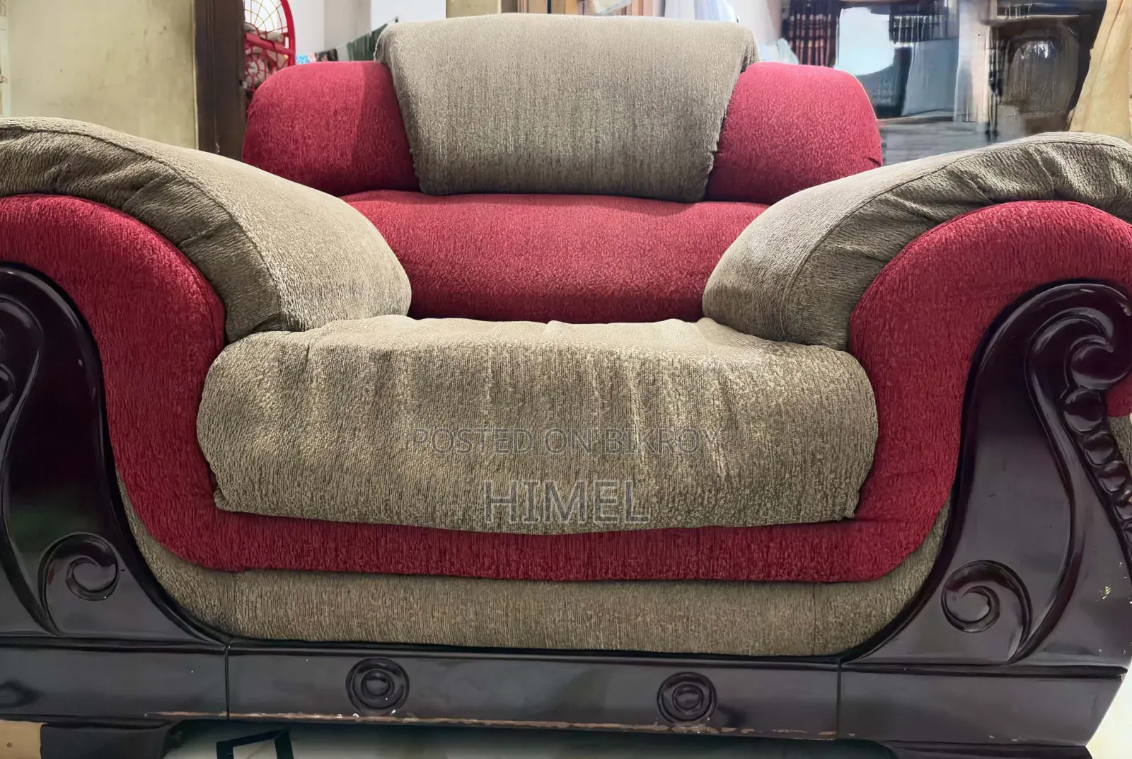 Wooden Sofa 3 PCS Set