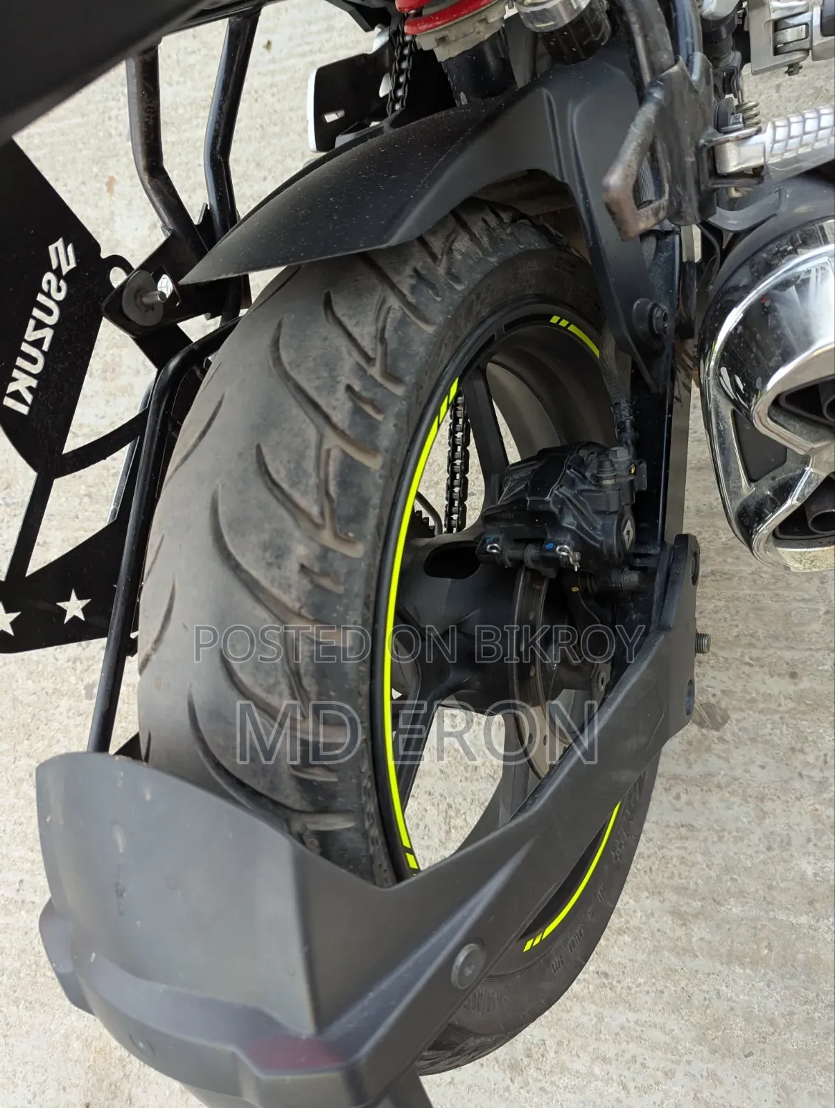 Suzuki Gixxer 2023 Black