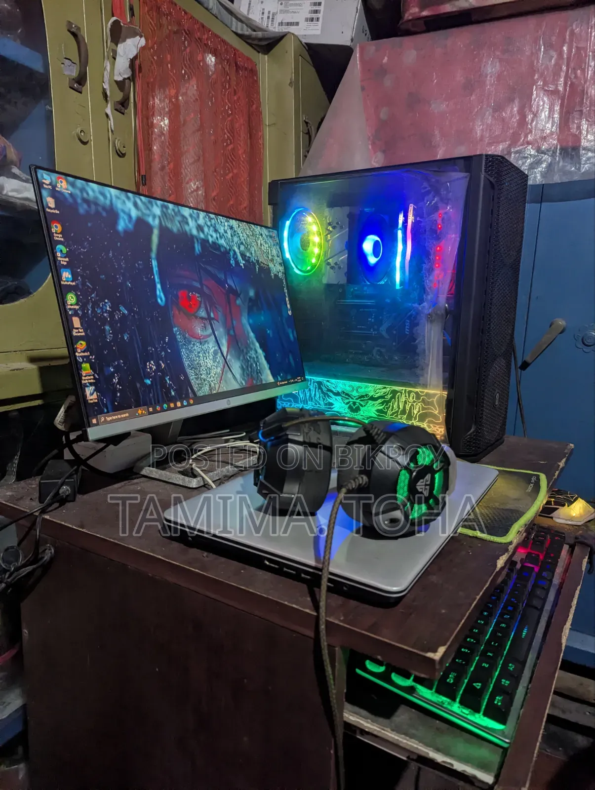 Desktop Computer MSI 16GB AMD Ryzen 5 SSD 256GB