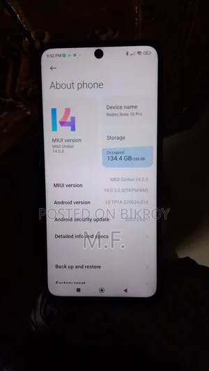Xiaomi Redmi Note 10 Pro 256 GB Blue