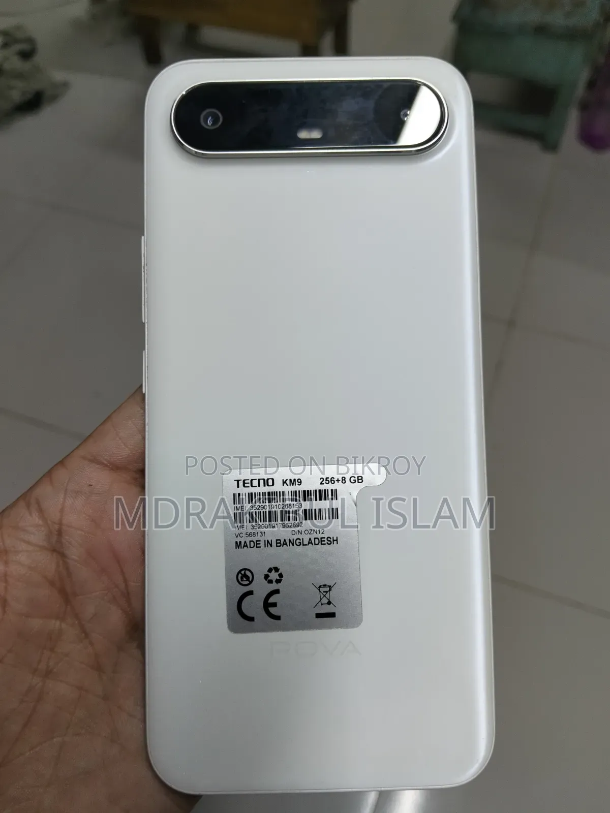 Tecno Pova Slim 5G 256 GB White