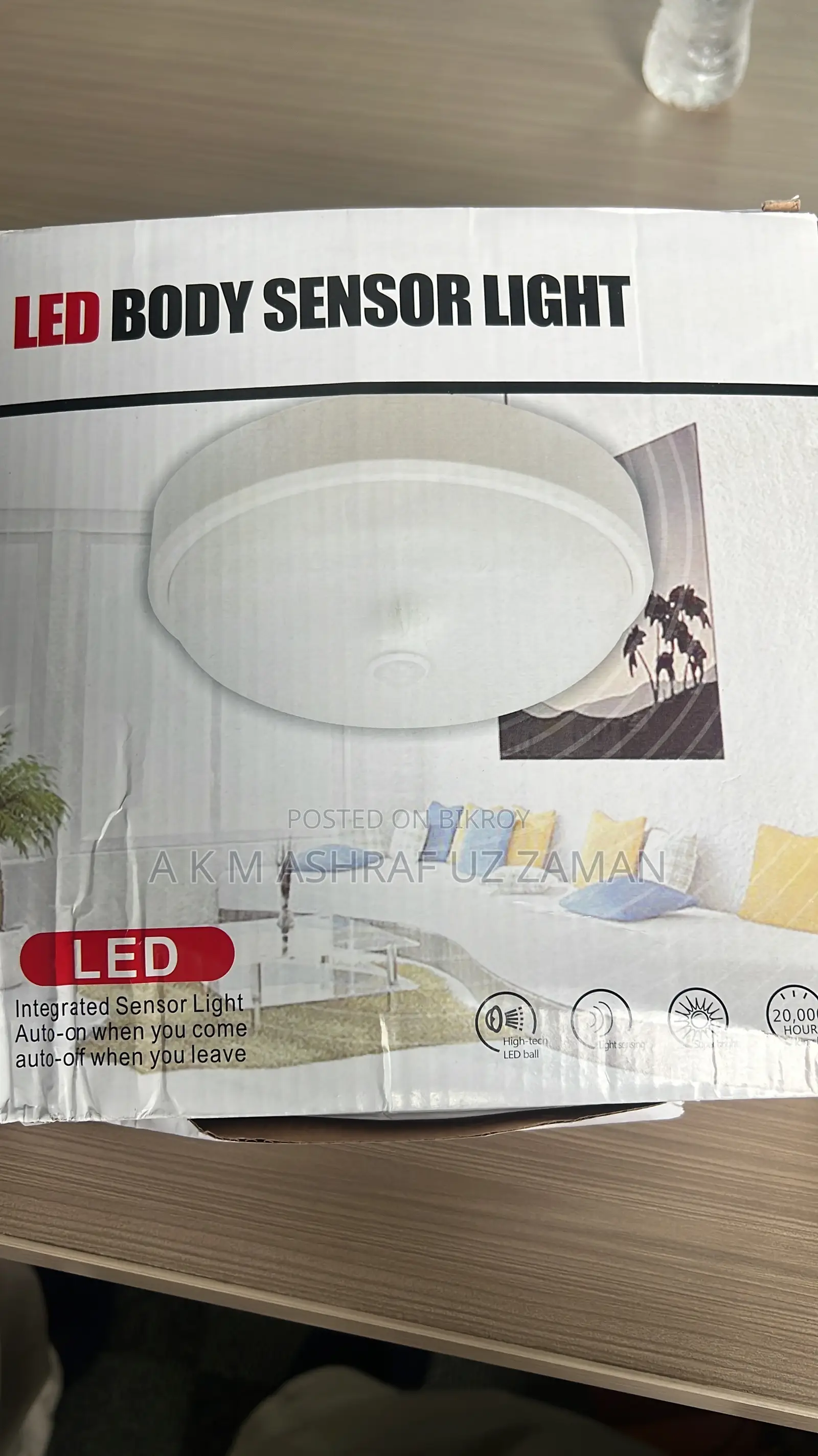 Sensor Ceiling Light
