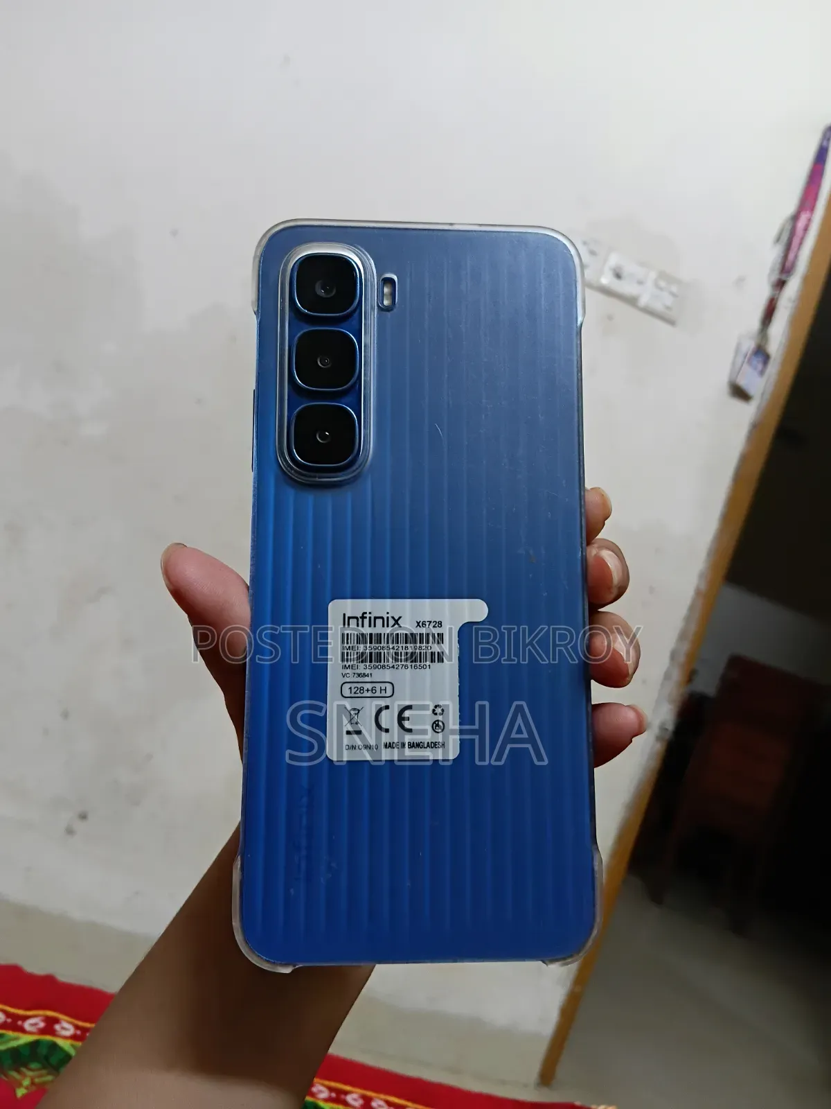 Infinix 256 GB Blue