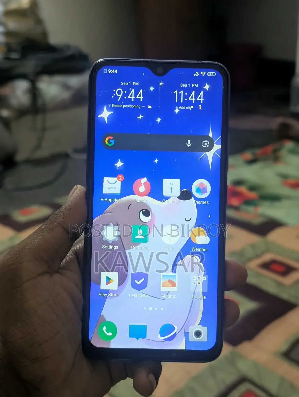 Vivo Y19 128 GB Purple