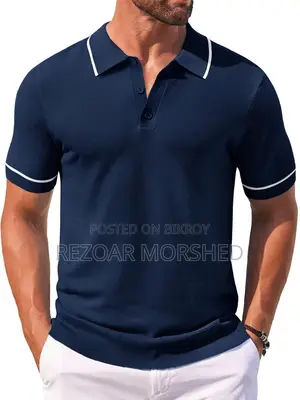 Half Sleeve Knit Polo