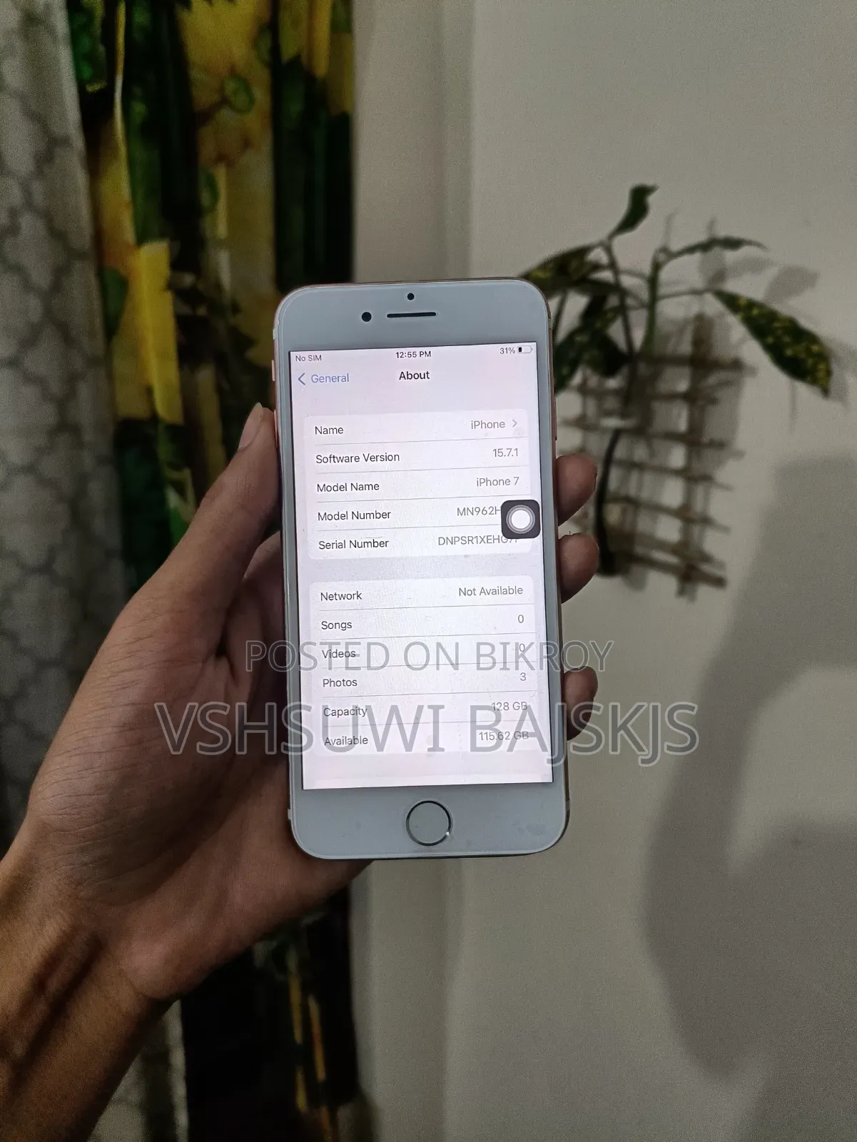 Apple iPhone 7 128 GB Pink
