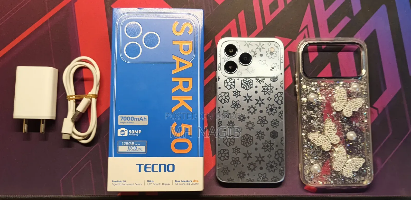 Tecno Spark 50 128 GB Gray
