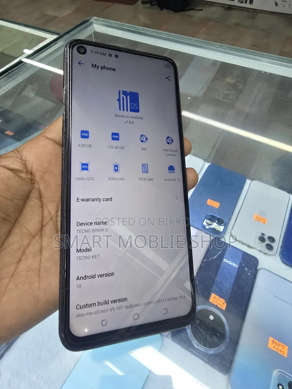 Tecno Spark 6.0 64 GB Black