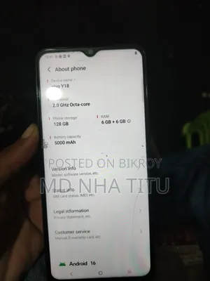 Vivo Y18 128 GB Rose Gold