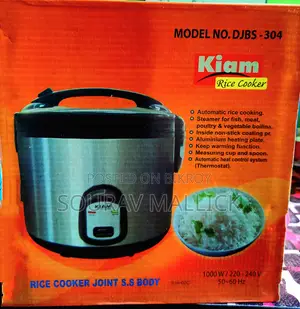 Kiam Rice Cooker [2.8 LTR Deluxe Rice Cooker (Model DJBS-304)]