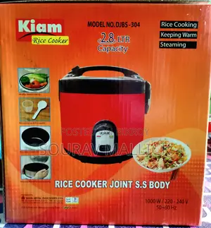 Kiam Rice Cooker [2.8 LTR Deluxe Rice Cooker (Model DJBS-304)]