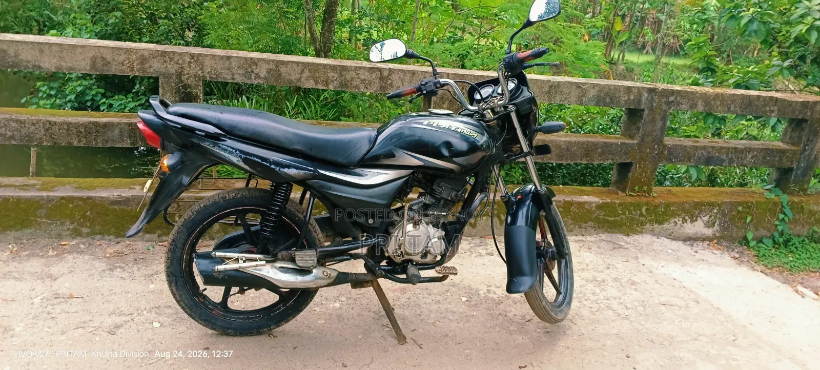 Bajaj Platina 100 2017 Black
