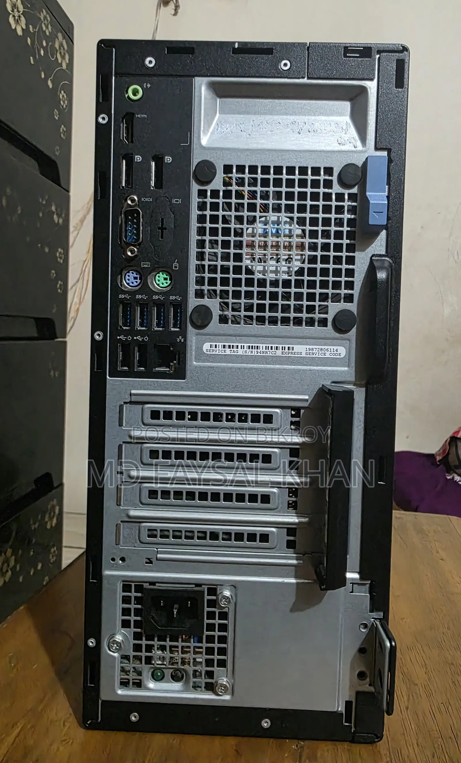 Desktop Computer Dell Optiplex 5040 4GB Intel Core i7 HDD 1T