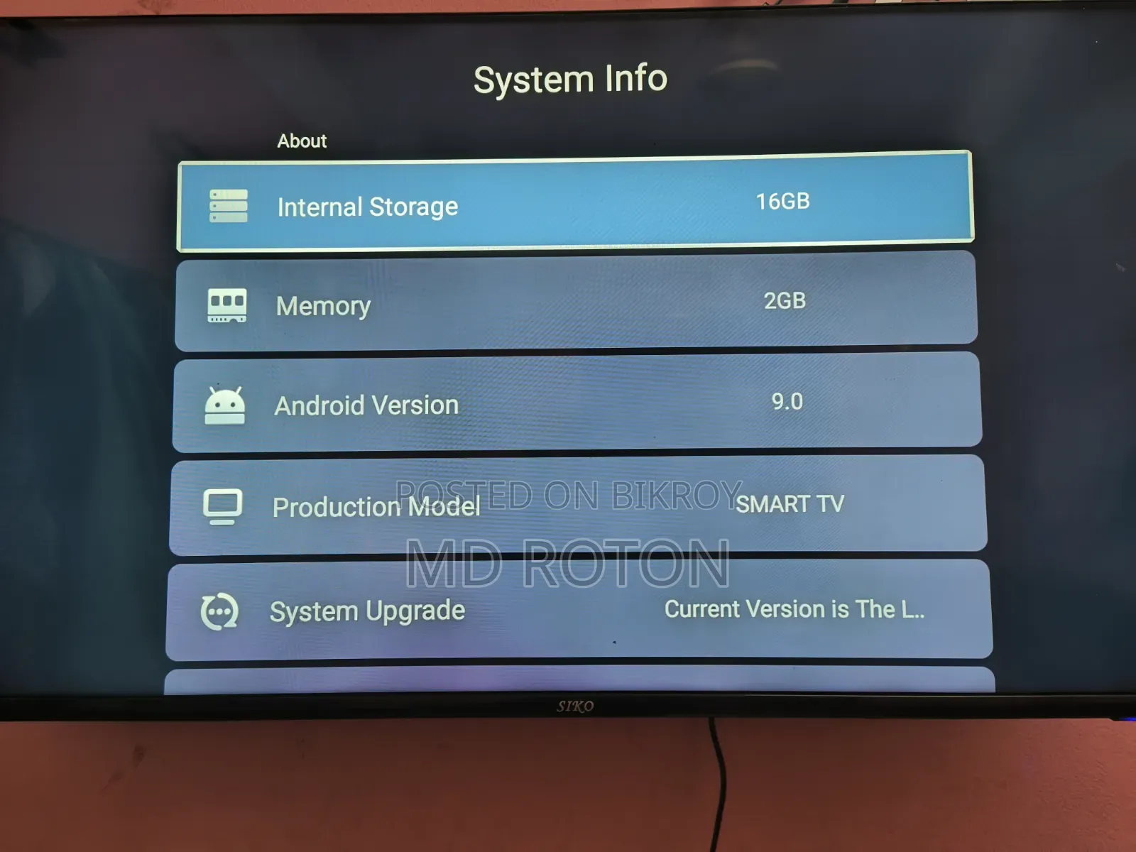 TV Sell 43 Inci Smart