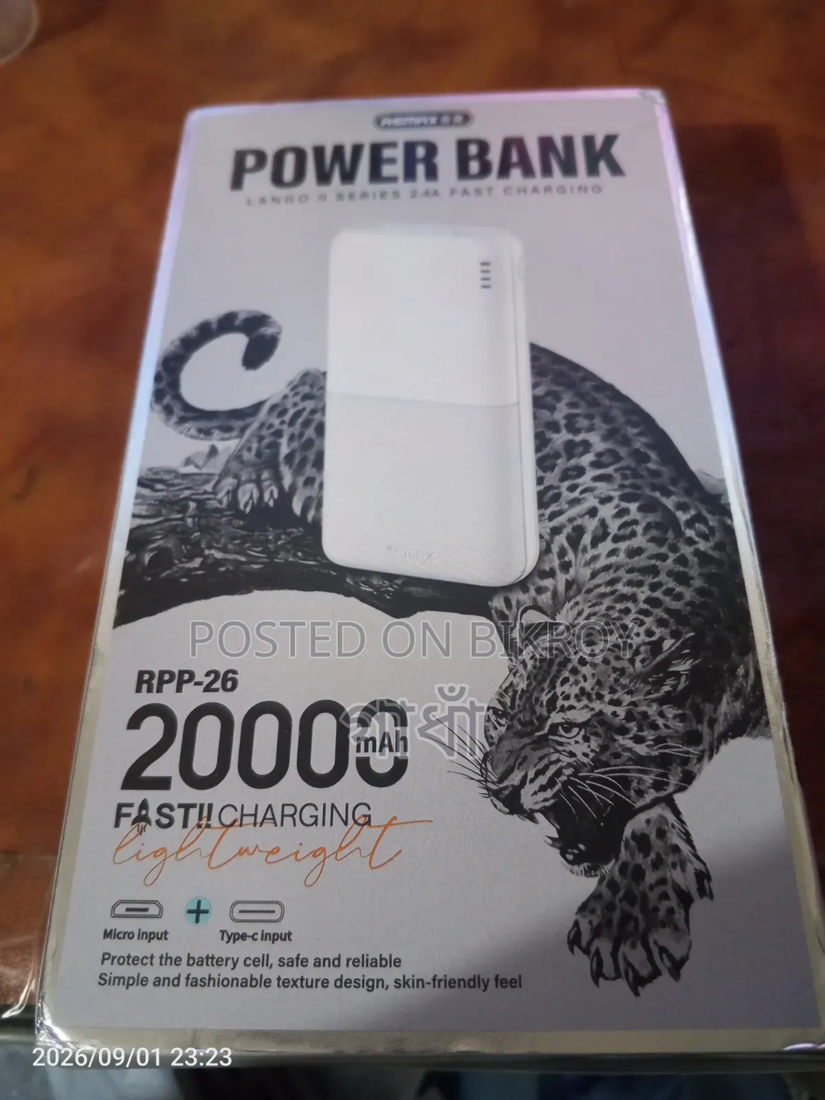 Power Bank 20k mAh