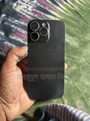 New Apple iPhone 16 Pro Max 256 GB Black
