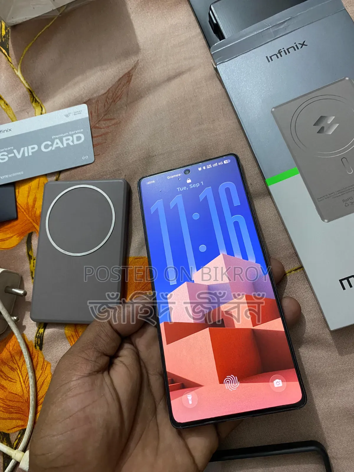 New Infinix Note 50 Pro 256 GB Black