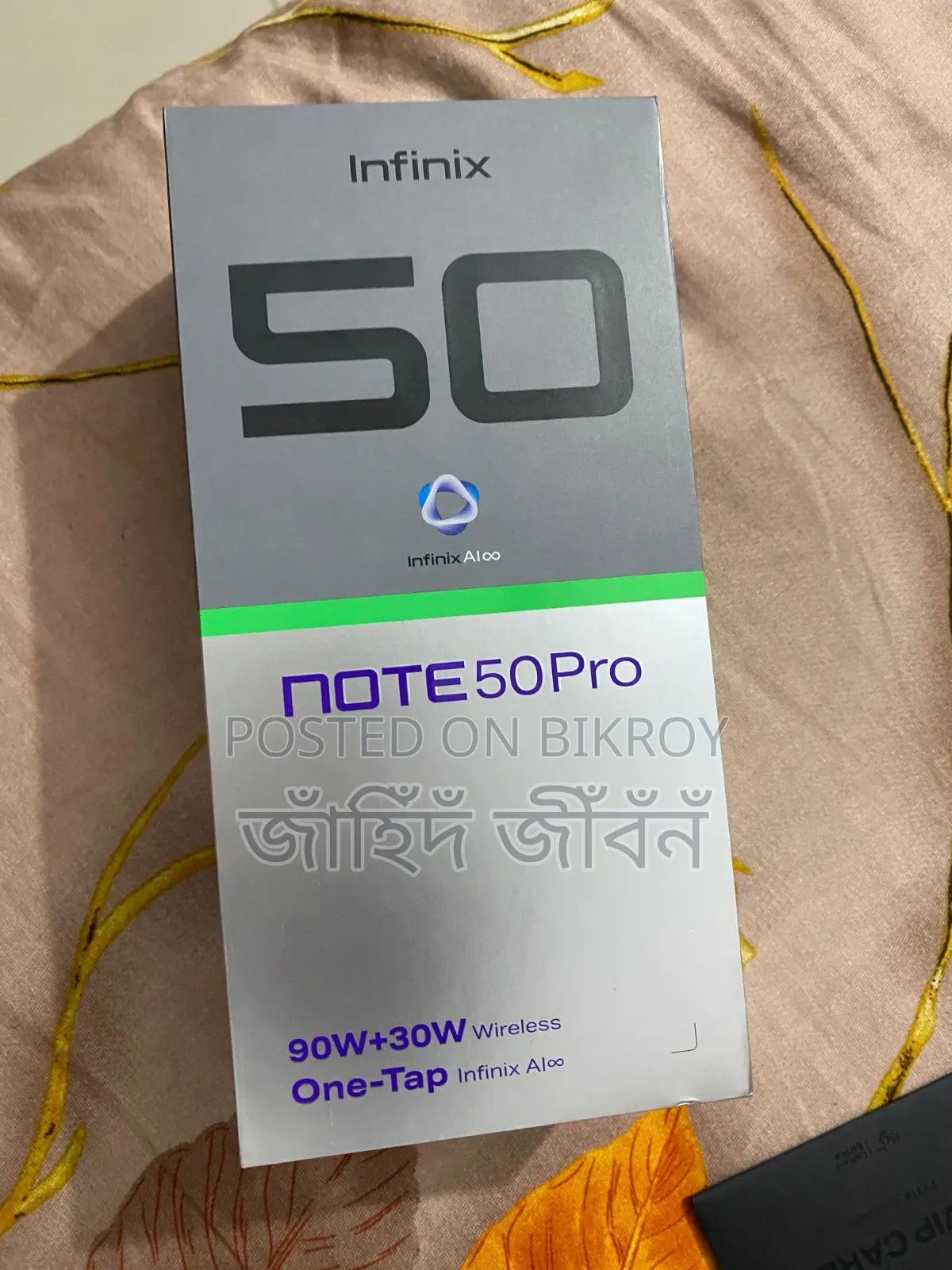 New Infinix Note 50 Pro 256 GB Black