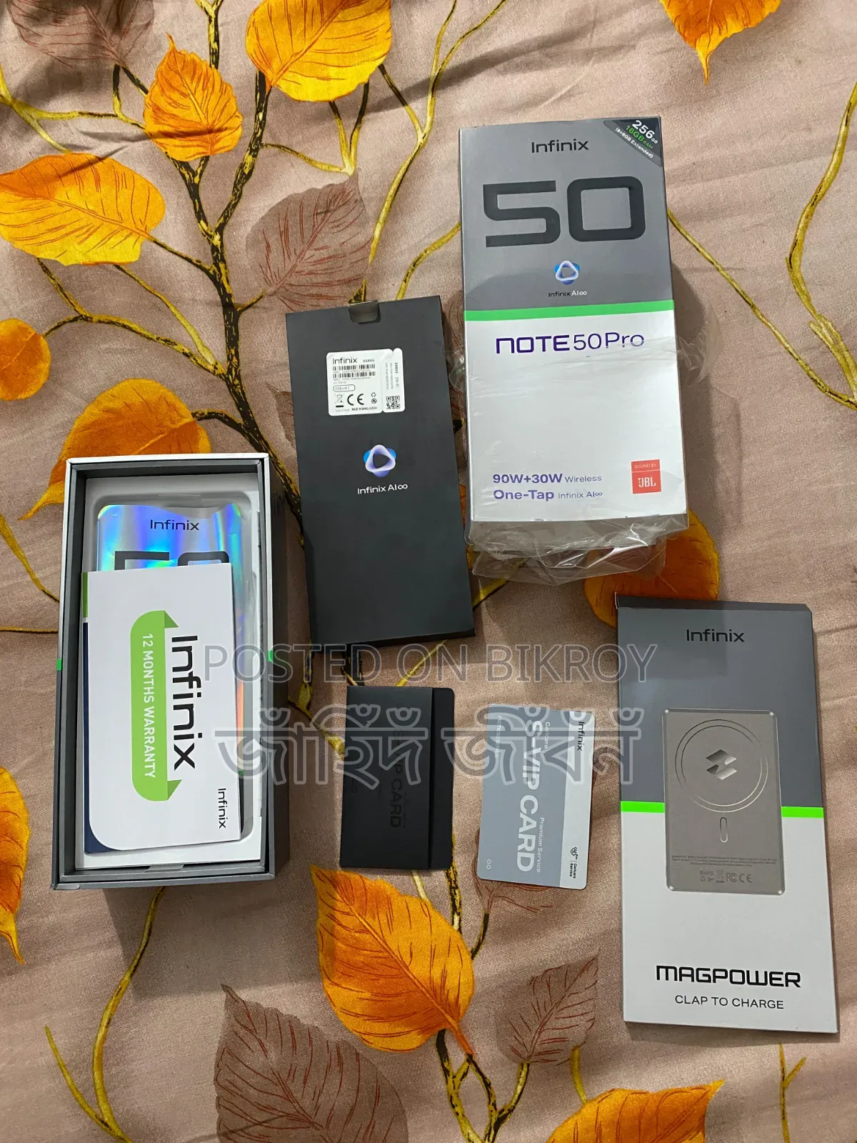 New Infinix Note 50 Pro 256 GB Black
