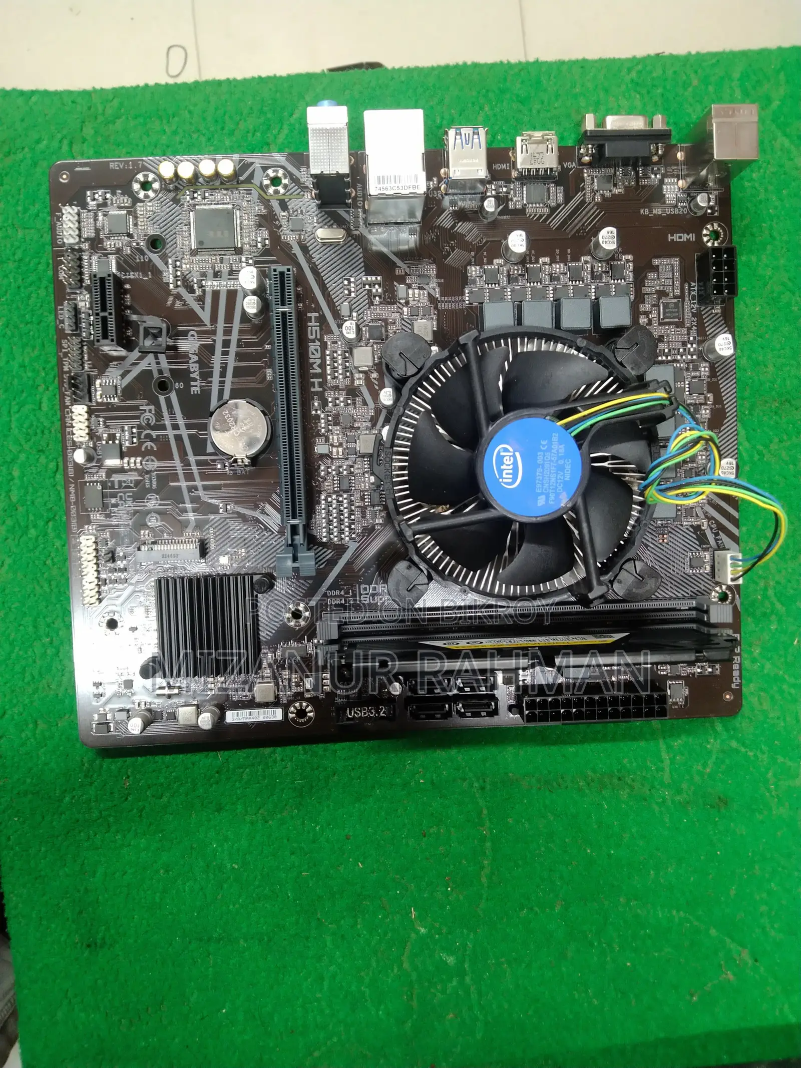 Gigabyte H510+ I5 10th Gen Processor+ Twinmos 8GB Ram