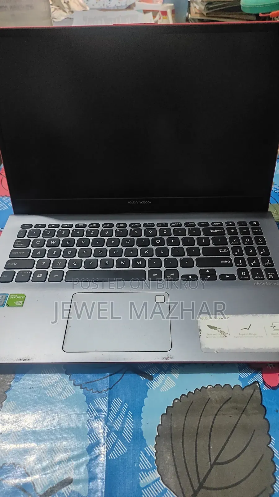 Laptop ASUS VivoBook S15 S530UN 8GB Intel Core I5 HDD+SSD 1T