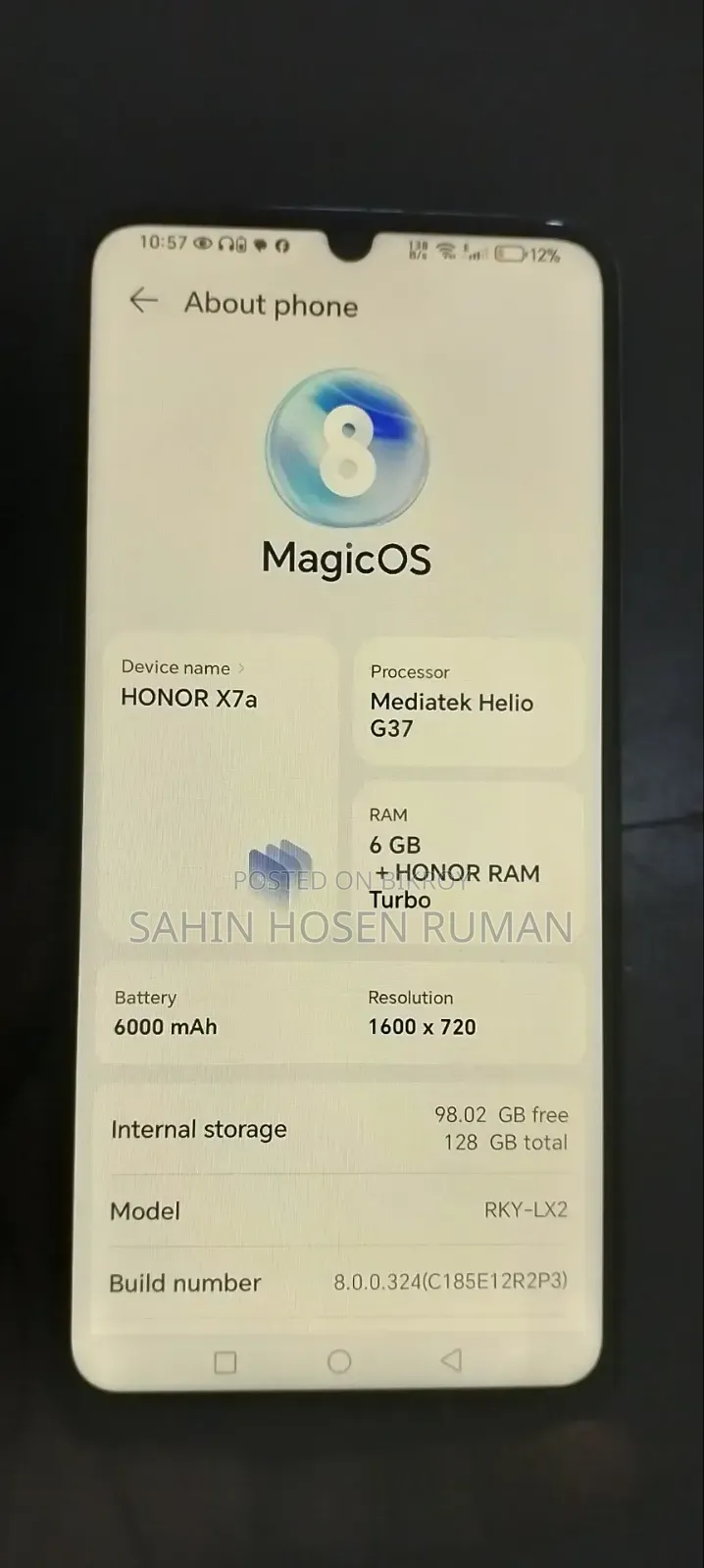Honor Magic4 Lite 5G 128 GB Gray