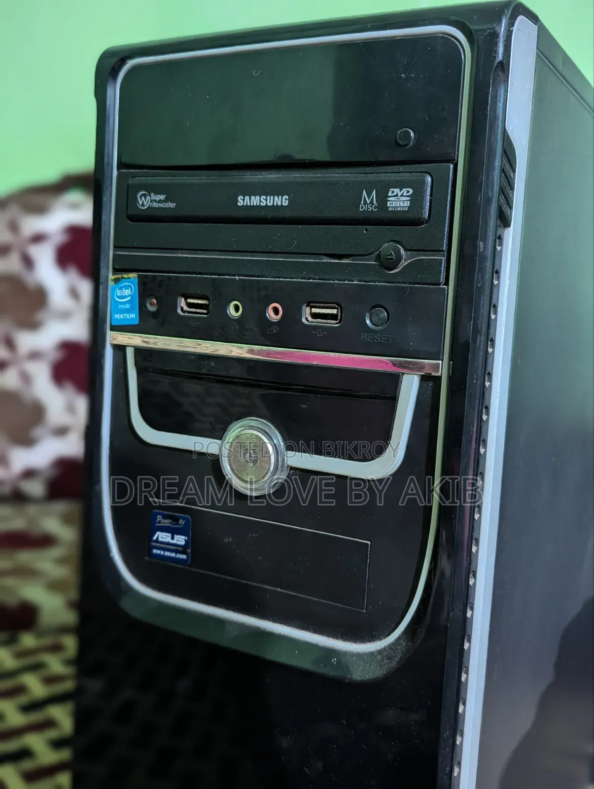 Desktop Computer Asus 4GB Intel Core 2 Duo HDD+SSD 512GB